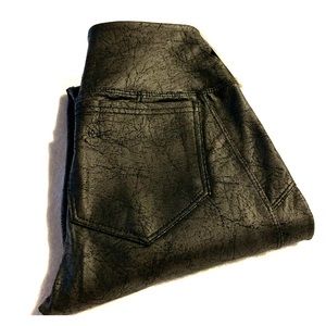 Women’s Girls Biker Style High Rise Pants Size XS